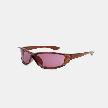 Polycarbonate Frame Rectangle Sunglasses