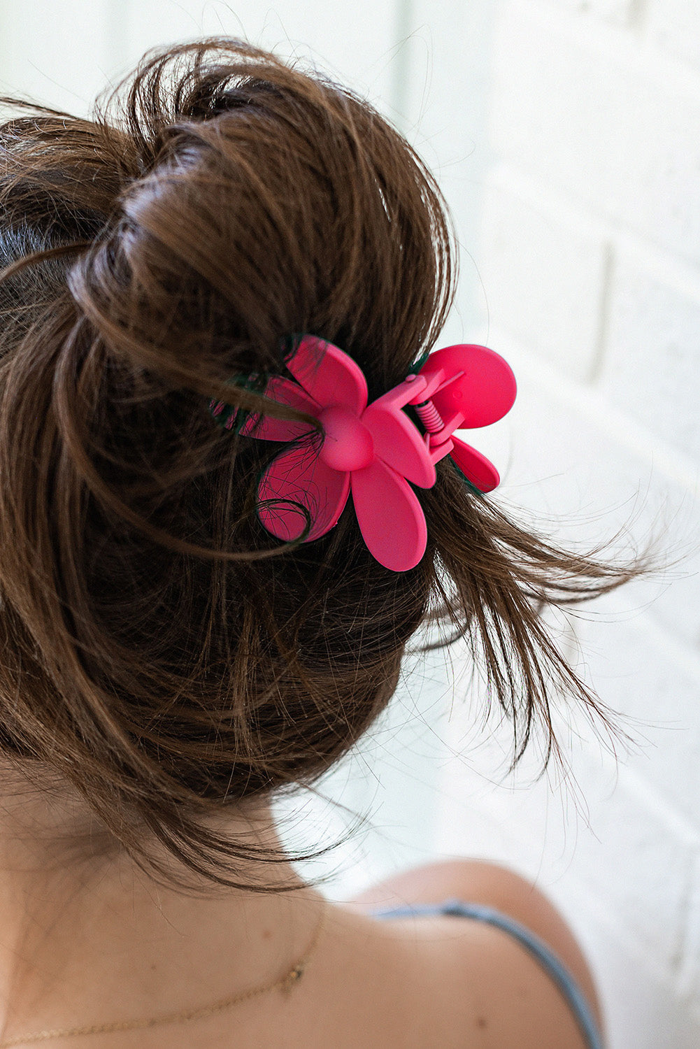 Rose Flower Hair Claw Clip-Teresa&#39;s Fashionista LLC