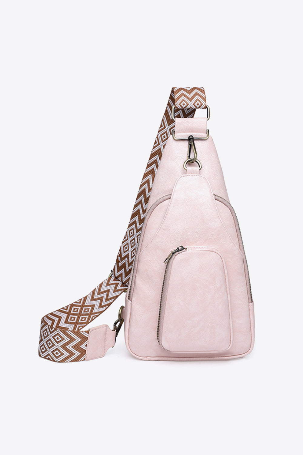 Adored Take A Trip PU Leather Sling Bag-Teresa&#39;s Fashionista LLC