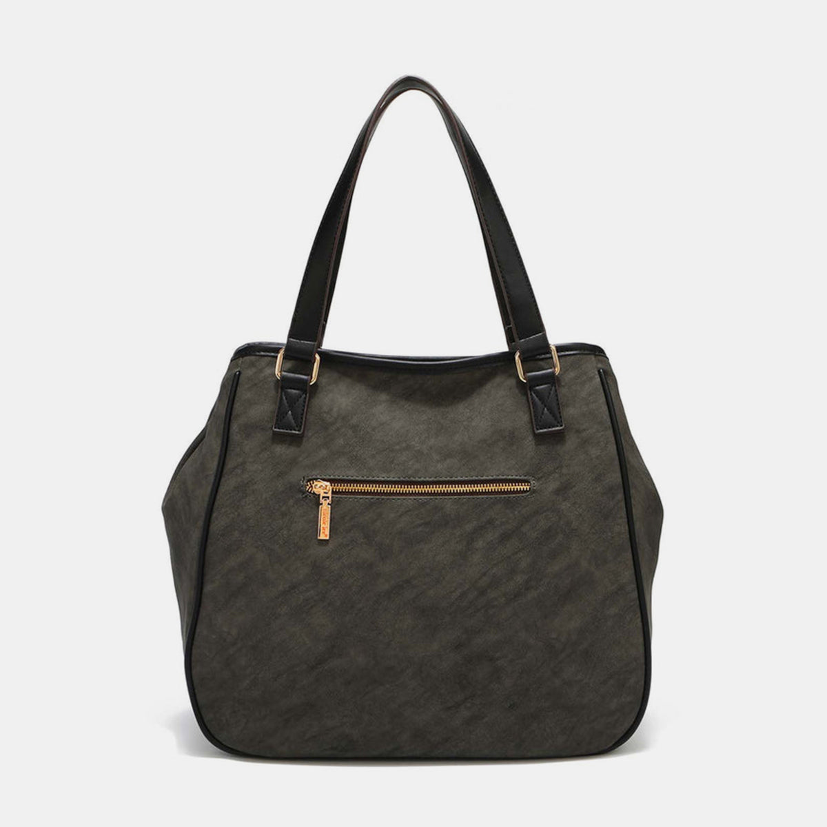 Nicole Lee USA Scallop Stitched Tote Bag-Teresa&#39;s Fashionista LLC