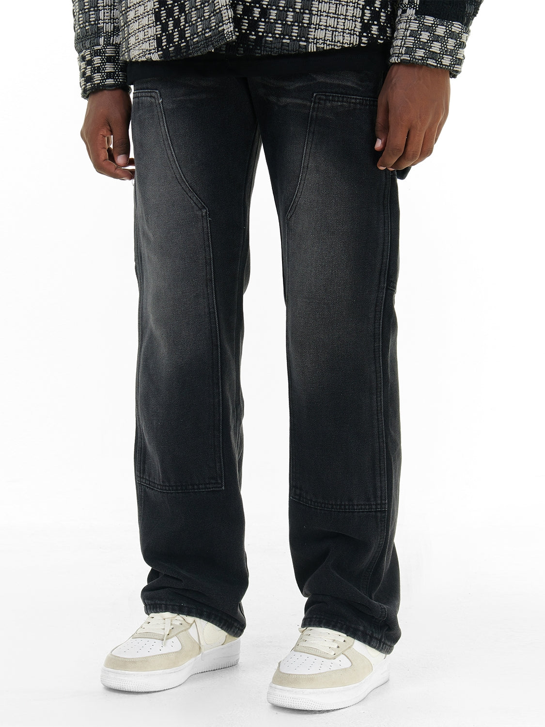 Gradient Washed Straight Leg Pants American High Street Men-Teresa&#39;s Fashionista LLC