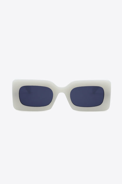 Polycarbonate Frame Rectangle Sunglasses-Teresa&#39;s Fashionista LLC