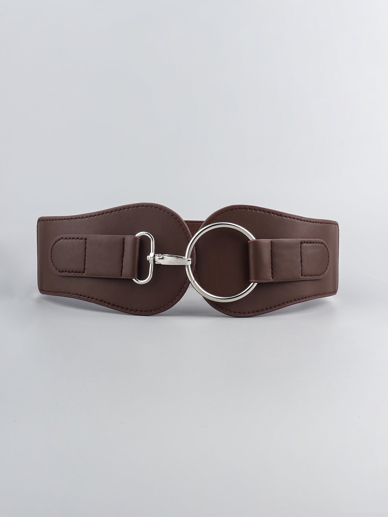 PU Elastic Wide Belt-Teresa&#39;s Fashionista LLC