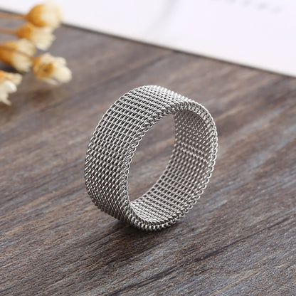 Weave Stainless Steel Ring-Teresa&#39;s Fashionista LLC