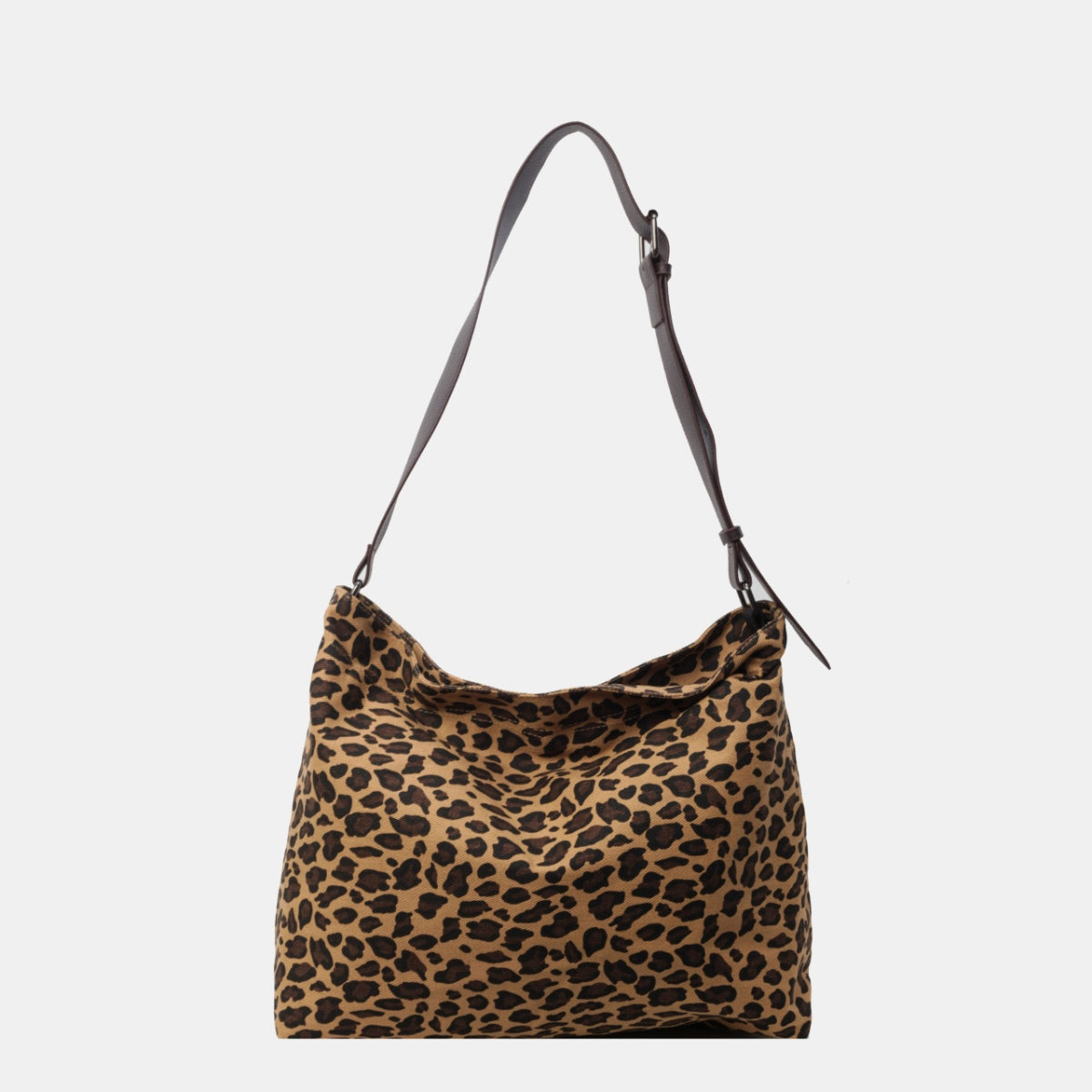 Leopard Adjustable Strap Tote Bag-Teresa&#39;s Fashionista LLC