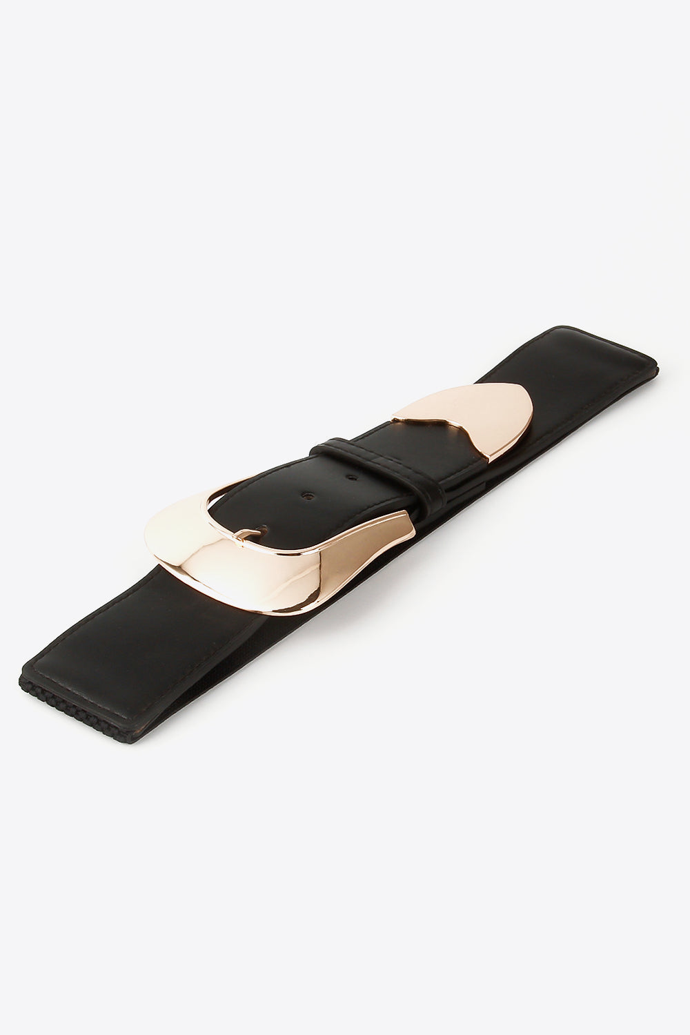 Elastic Wide PU Belt-Teresa&#39;s Fashionista LLC