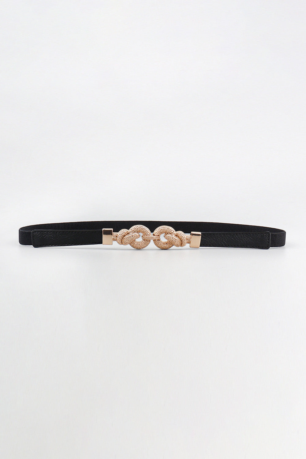 Zinc Alloy Buckle PU Leather Belt-Teresa&#39;s Fashionista LLC