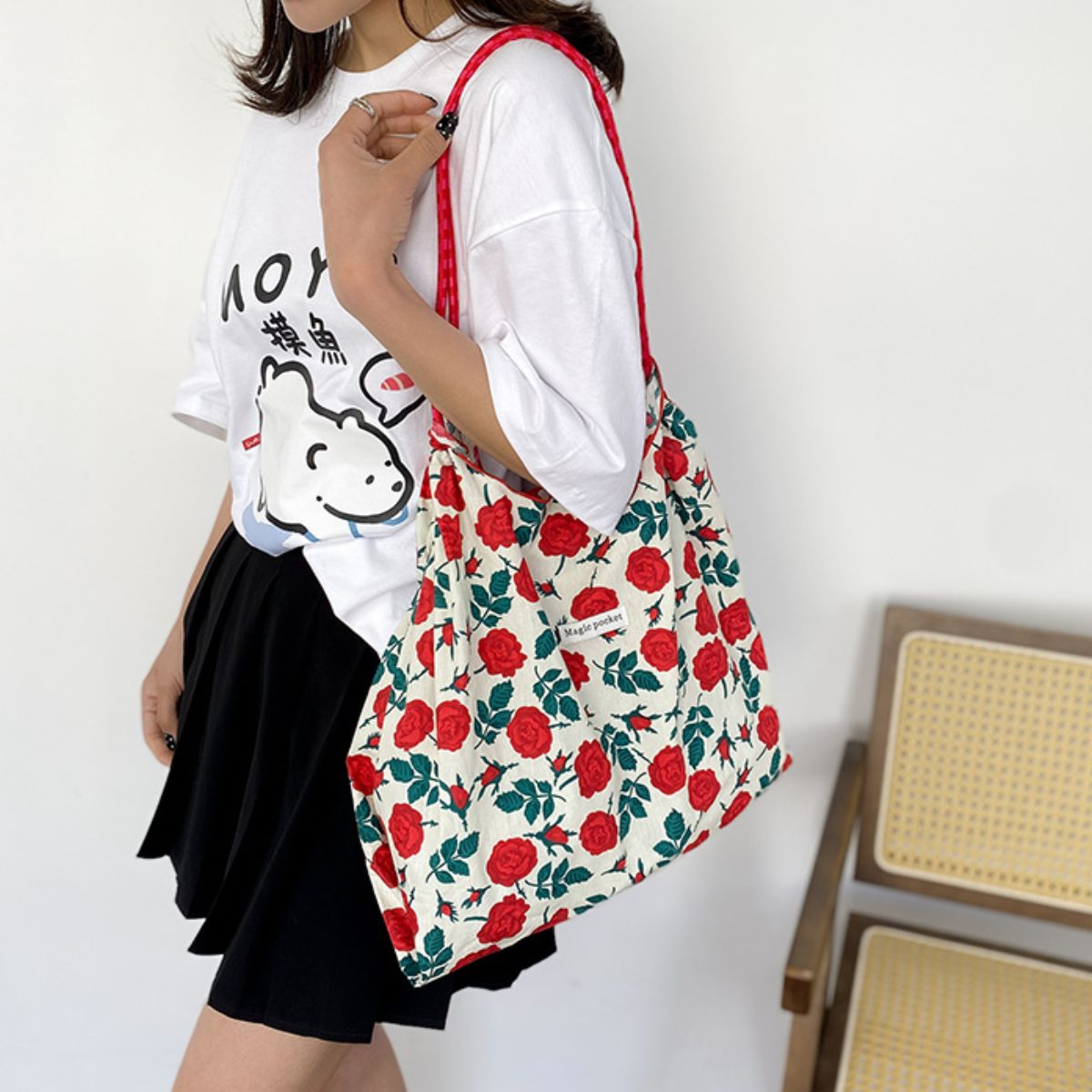 Printed Spaghetti Strap Shoulder Bag-Teresa&#39;s Fashionista LLC