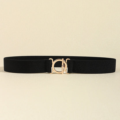 Toggle Clasp Elastic Belt-Teresa&#39;s Fashionista LLC