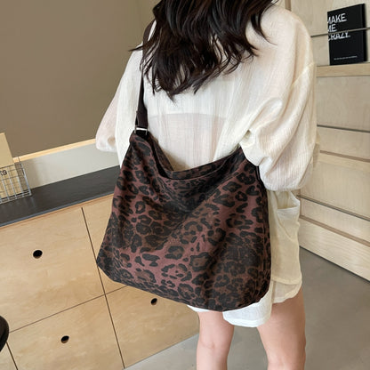 Leopard Adjustable Strap Tote Bag-Teresa&#39;s Fashionista LLC