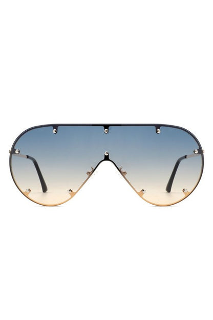 Retro Oversize Aviator Fashion Sunglasses-Teresa&#39;s Fashionista LLC