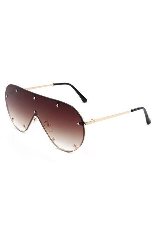 Retro Oversize Aviator Fashion Sunglasses-Teresa&#39;s Fashionista LLC