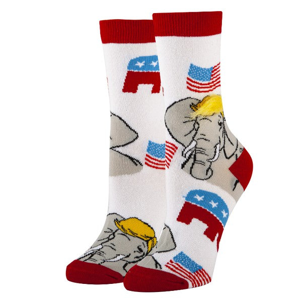 Right-Wing - Women's Funny Socks-Teresa&#39;s Fashionista LLC