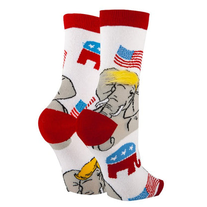 Right-Wing - Women's Funny Socks-Teresa&#39;s Fashionista LLC