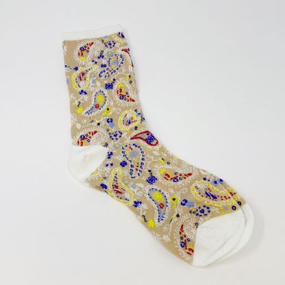 Color Heaven Paisley Socks Set-Teresa&#39;s Fashionista LLC