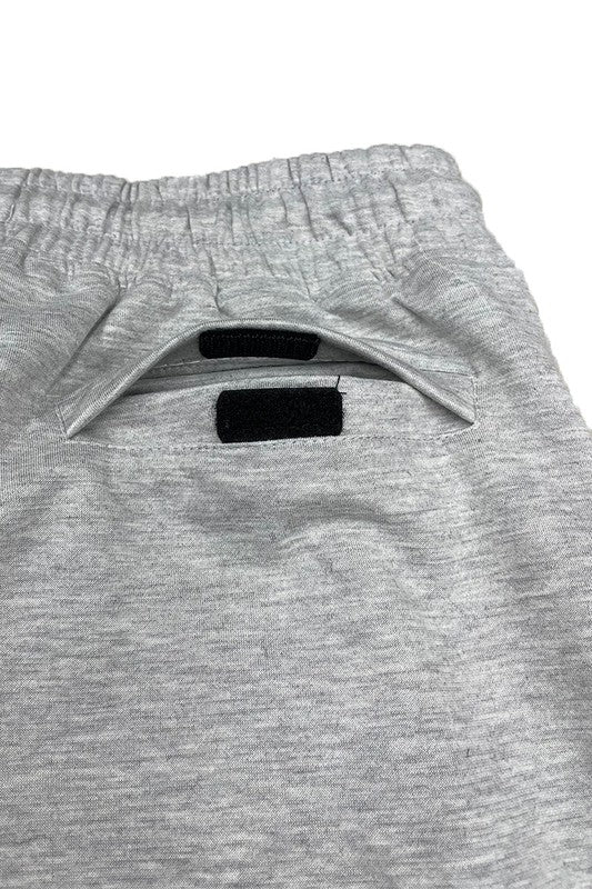 COTTON BLEND LOUNGE SWEAT SHORTS-Teresa&#39;s Fashionista LLC