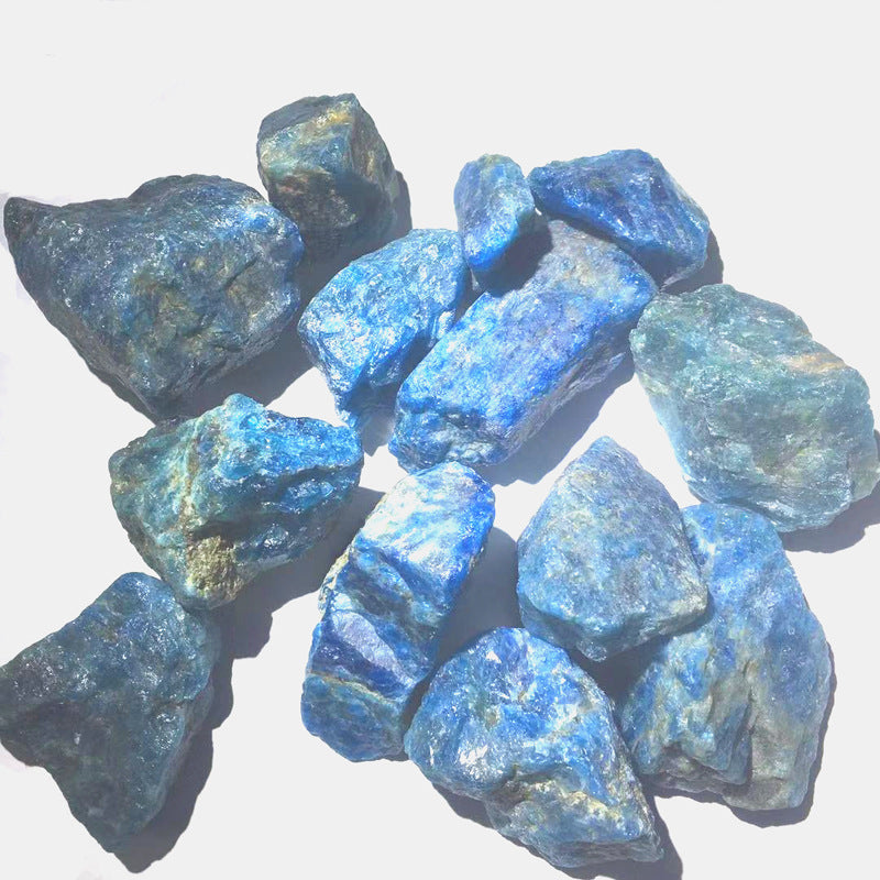 Natural apatite mineral crystal raw material-Teresa&#39;s Fashionista LLC