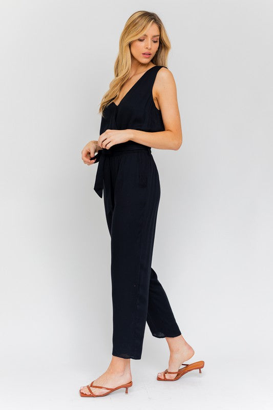 Sleeveless Surplus Jumpsuit-Teresa&#39;s Fashionista LLC