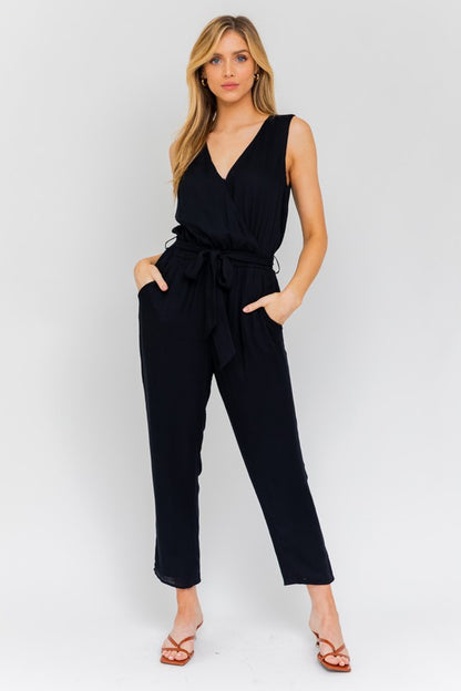 Sleeveless Surplus Jumpsuit-Teresa&#39;s Fashionista LLC