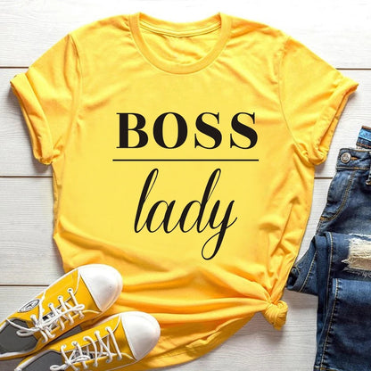 Summer Fashion Women Casual Letter Printed T-shirt Tops Lady Tee Printed Short Sleeve Tops-Teresa&#39;s Fashionista LLC