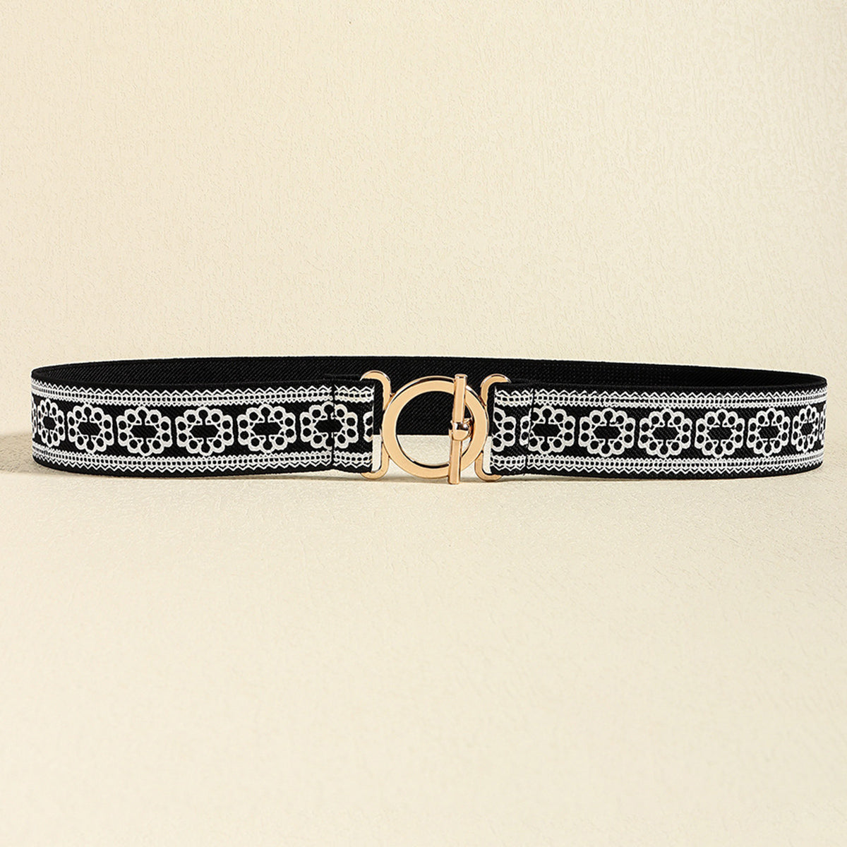 Toggle Clasp Elastic Belt-Teresa&#39;s Fashionista LLC