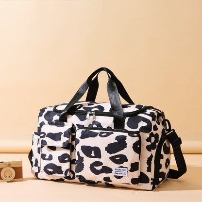 Oxford Cloth Animal Print Travel Bag-Teresa&#39;s Fashionista LLC