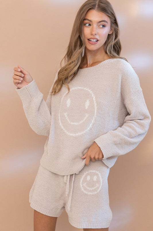 Cozy Soft Top with Shorts Set-Teresa&#39;s Fashionista LLC