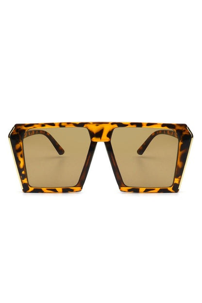 Women Square Oversize Fashion Sunglasses-Teresa&#39;s Fashionista LLC