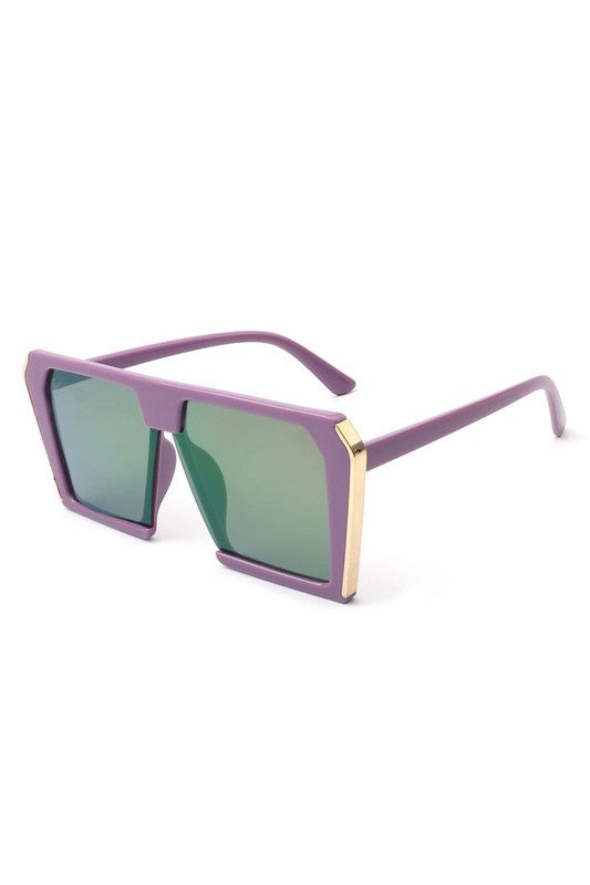 Women Square Oversize Fashion Sunglasses-Teresa&#39;s Fashionista LLC