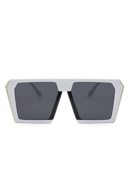 Women Square Oversize Fashion Sunglasses-Teresa&#39;s Fashionista LLC