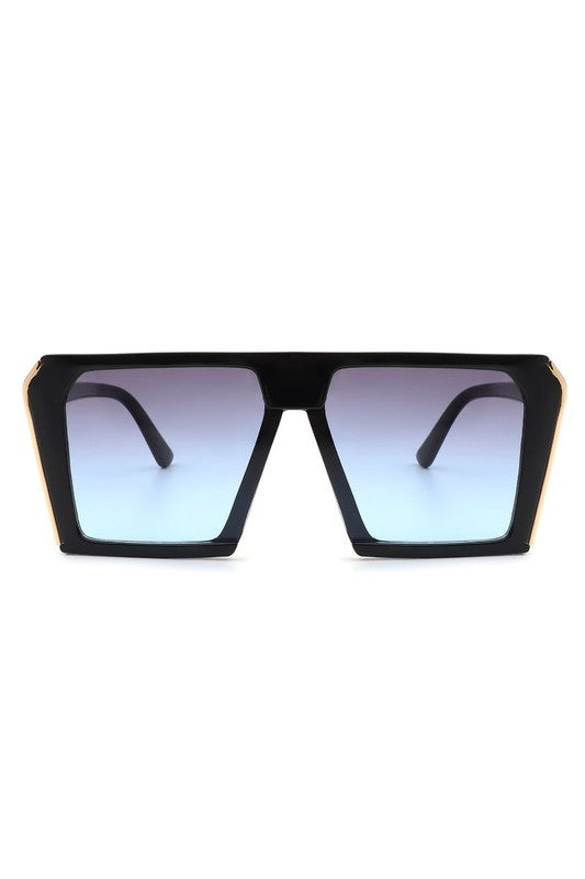 Women Square Oversize Fashion Sunglasses-Teresa&#39;s Fashionista LLC