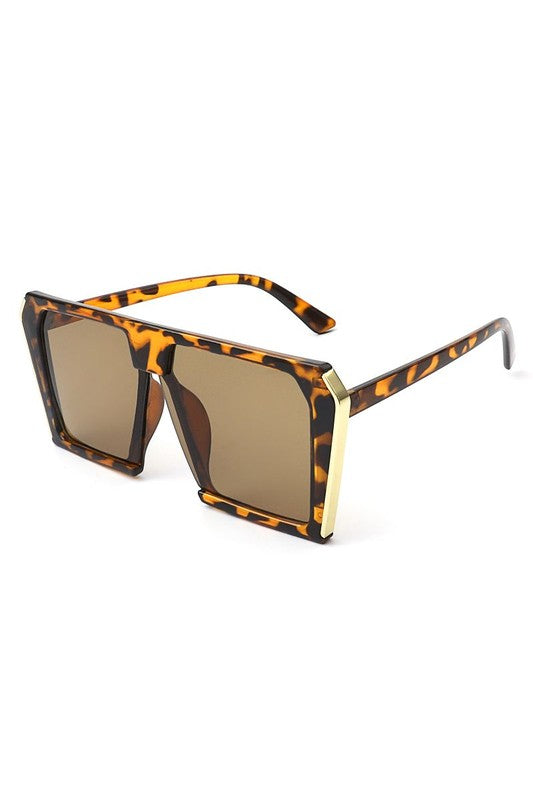 Women Square Oversize Fashion Sunglasses-Teresa&#39;s Fashionista LLC