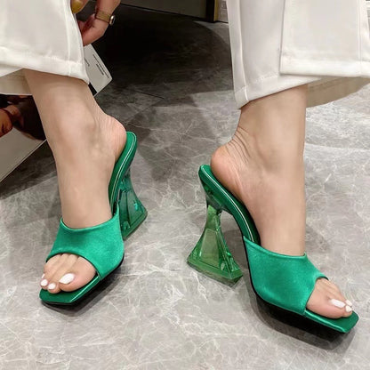 Open Toe High Heel Sandals-Teresa&#39;s Fashionista LLC