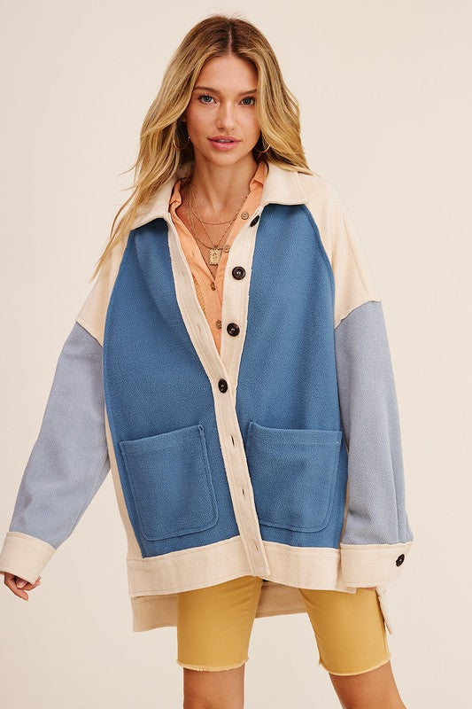 Soft Touch Terry-like Jacket Knit Jacket-Teresa&#39;s Fashionista LLC