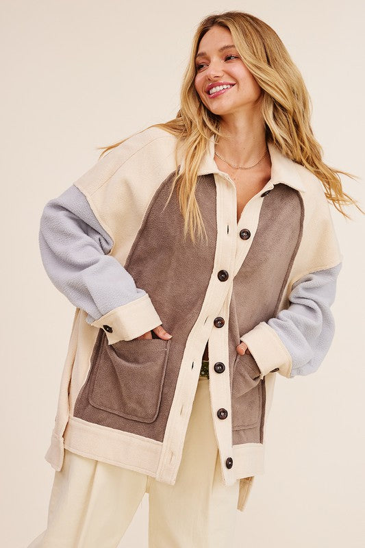 Soft Touch Terry-like Jacket Knit Jacket-Teresa&#39;s Fashionista LLC