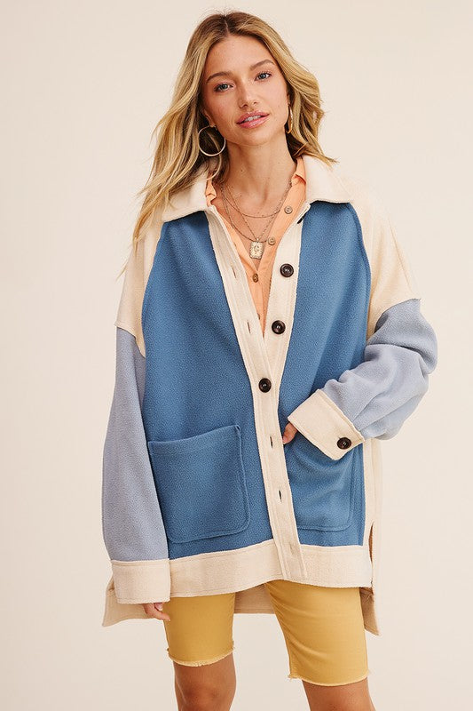 Soft Touch Terry-like Jacket Knit Jacket-Teresa&#39;s Fashionista LLC