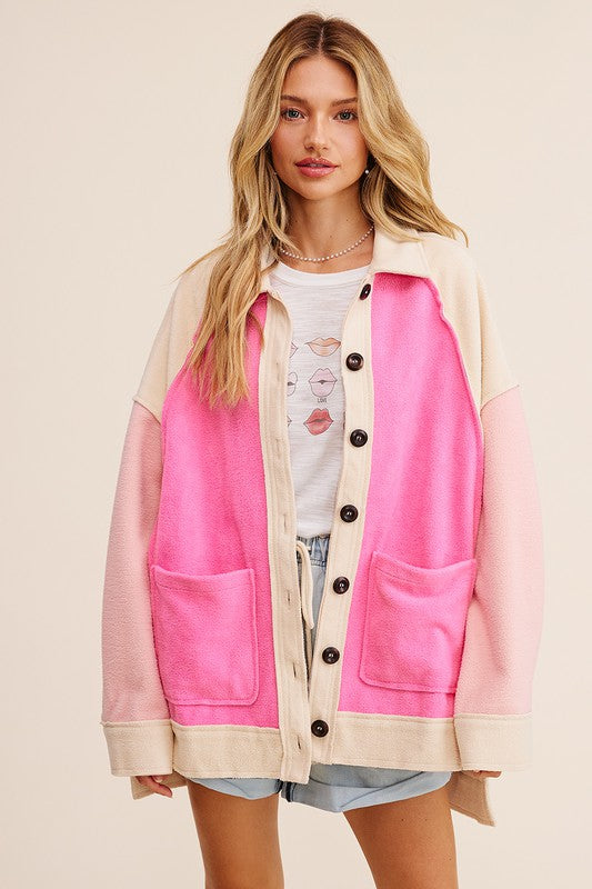 Soft Touch Terry-like Jacket Knit Jacket-Teresa&#39;s Fashionista LLC