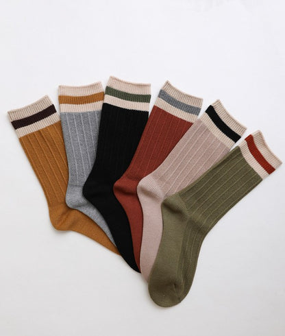 Color Block Socks-Teresa&#39;s Fashionista LLC