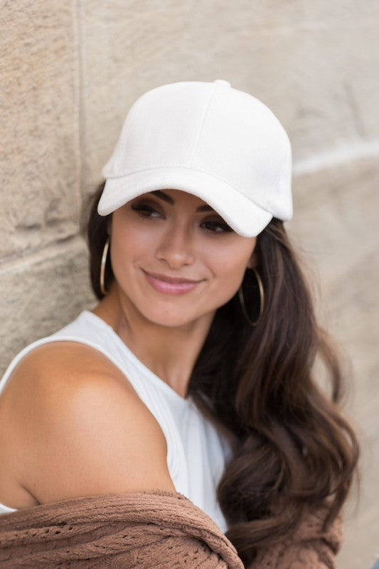 Velour Ball Cap-Teresa&#39;s Fashionista LLC