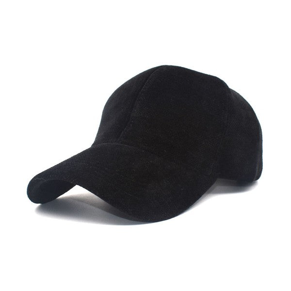 Velour Ball Cap-Teresa&#39;s Fashionista LLC