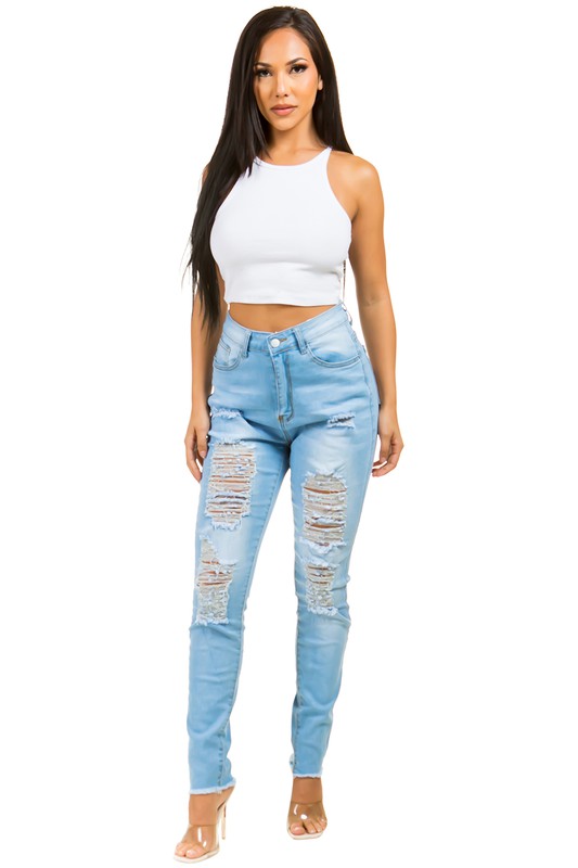 SEXY DENIM JEAN-Teresa&#39;s Fashionista LLC