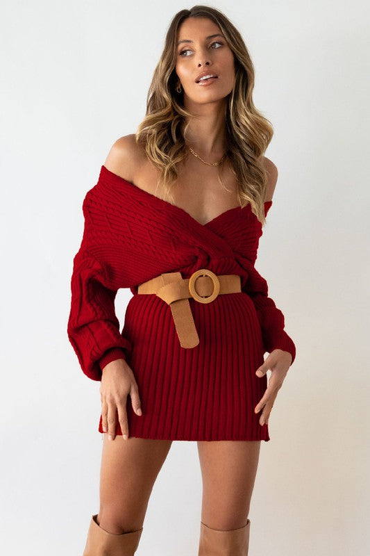 SEXY SWEATERS FASHION DRESS-Teresa&#39;s Fashionista LLC