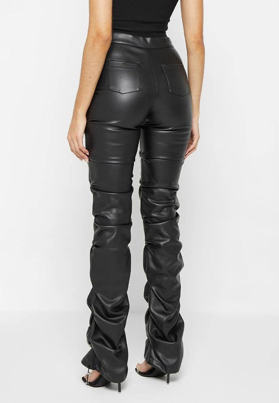 SEXY PU LEATHER PANTS-Teresa&#39;s Fashionista LLC