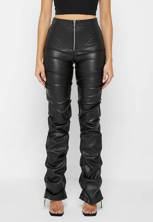 SEXY PU LEATHER PANTS-Teresa&#39;s Fashionista LLC