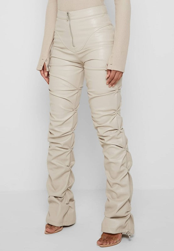 SEXY PU LEATHER PANTS-Teresa&#39;s Fashionista LLC