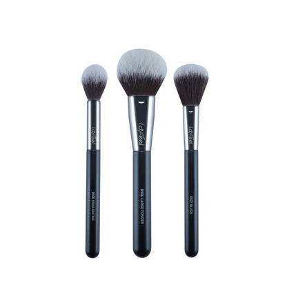 Lafeel Pure Black Collection Must Have Brush Set-Teresa&#39;s Fashionista LLC