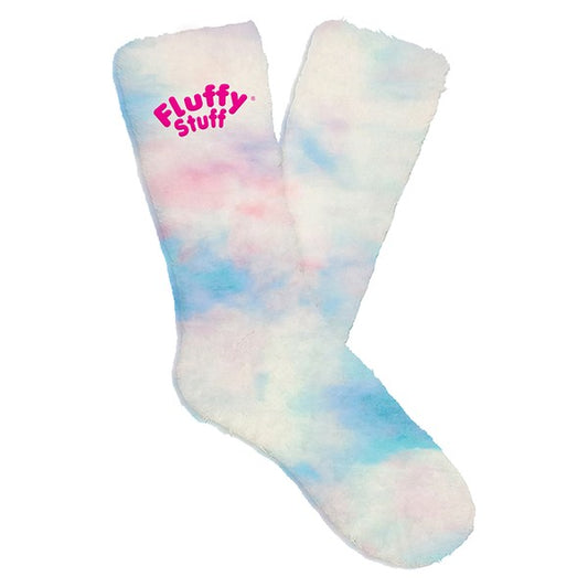 Womens Fuzzy Crew Socks - Fluffy Stuff - Teresa's Fashionista LLC