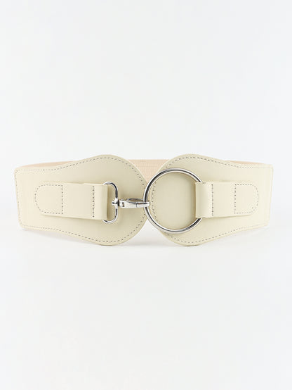 PU Elastic Wide Belt-Teresa&#39;s Fashionista LLC