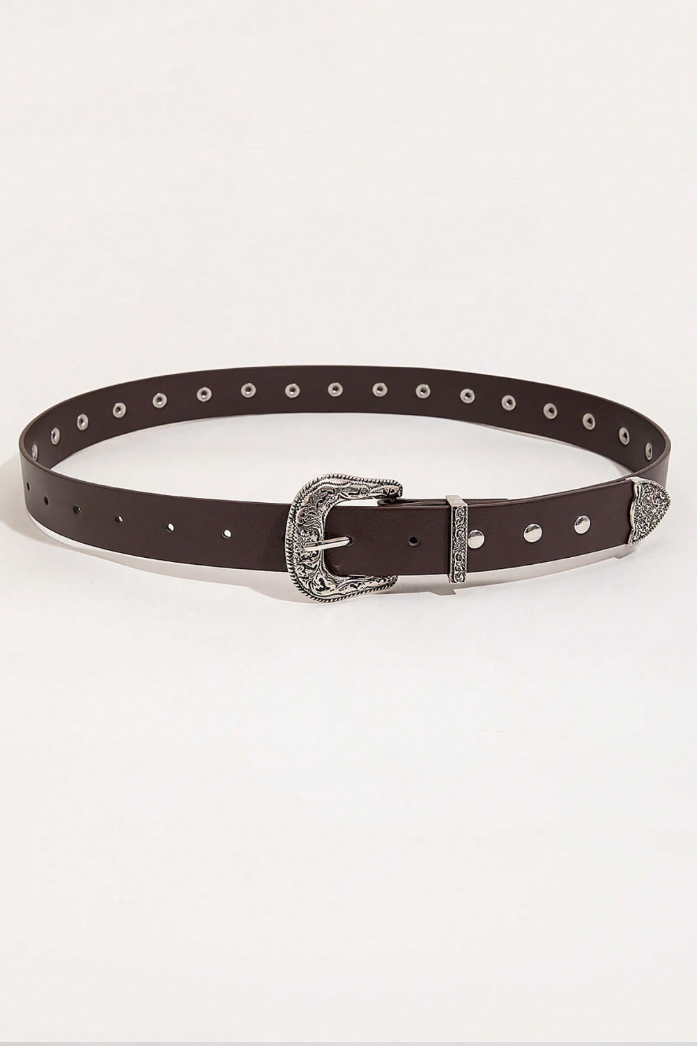 PU Leather Studded Belt-Teresa&#39;s Fashionista LLC