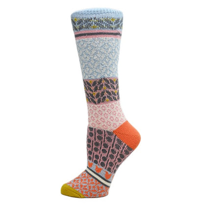 Ava - Women's Fuzzy crew socks-Teresa&#39;s Fashionista LLC